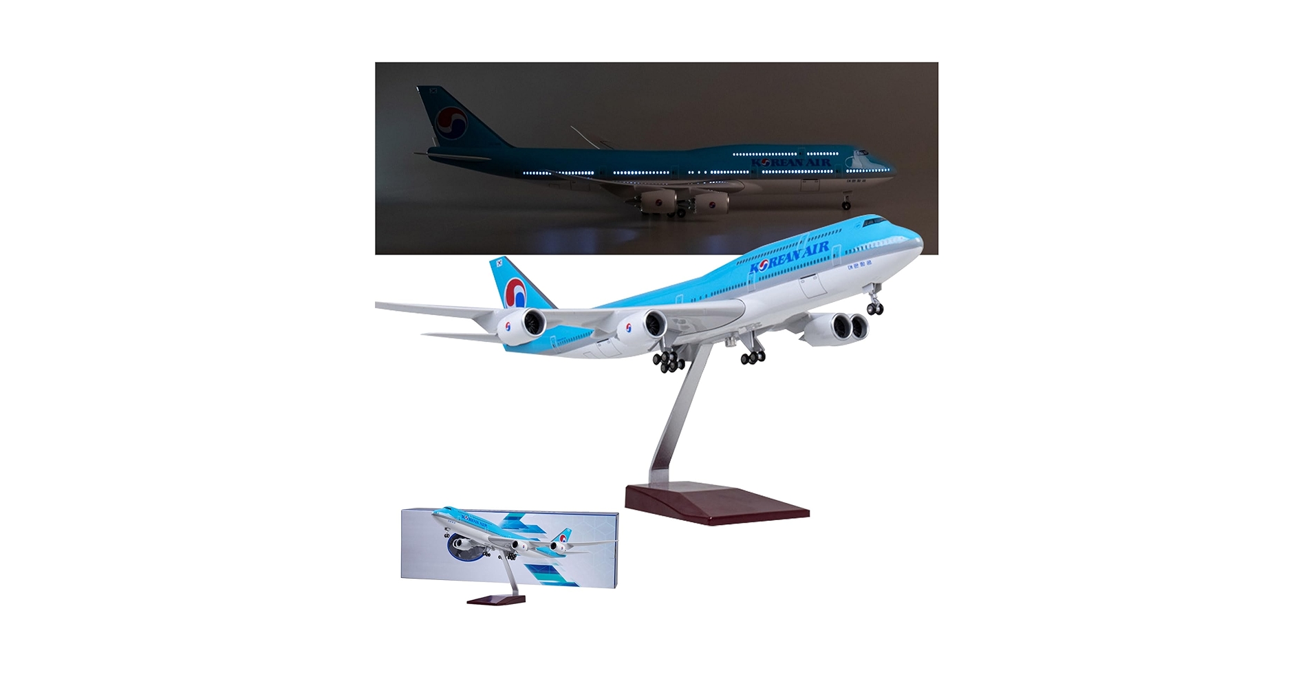 4/8着…Boeing747/韓国 BIG Model 1/150 4/8着…Boeing747/韓国 BIG Model 1/150 1/150 Korean Aircraft
