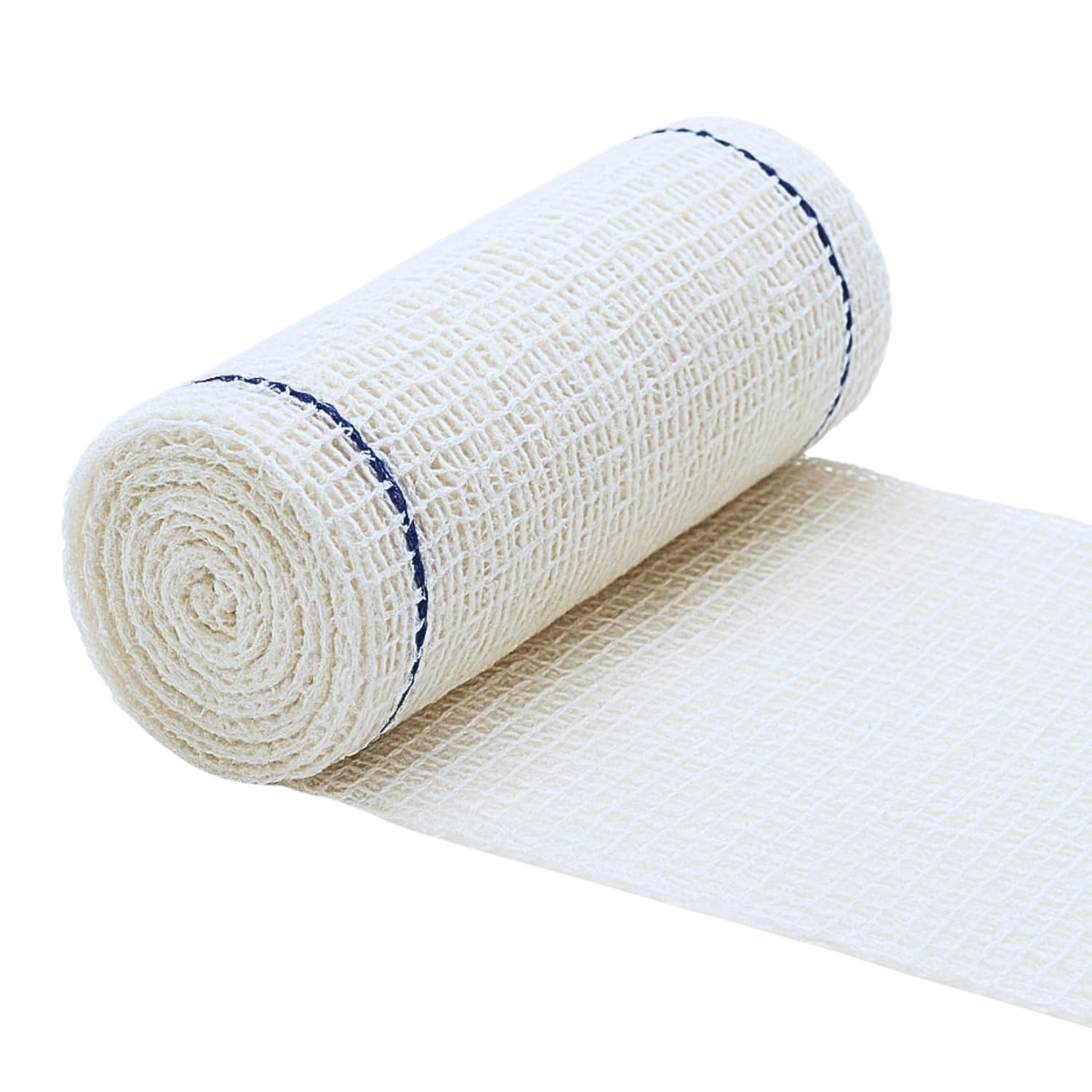 Atadura Crepom Faixa Bandagem Elástica 06cmx1.2m Kit 12 Un