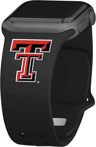 Miniatura 2 de Affinity Bands Texas Tech Red Raiders - Correa deportiva de silicona y funda compatible con Apple Watch y AirPods Gen 1 y 2