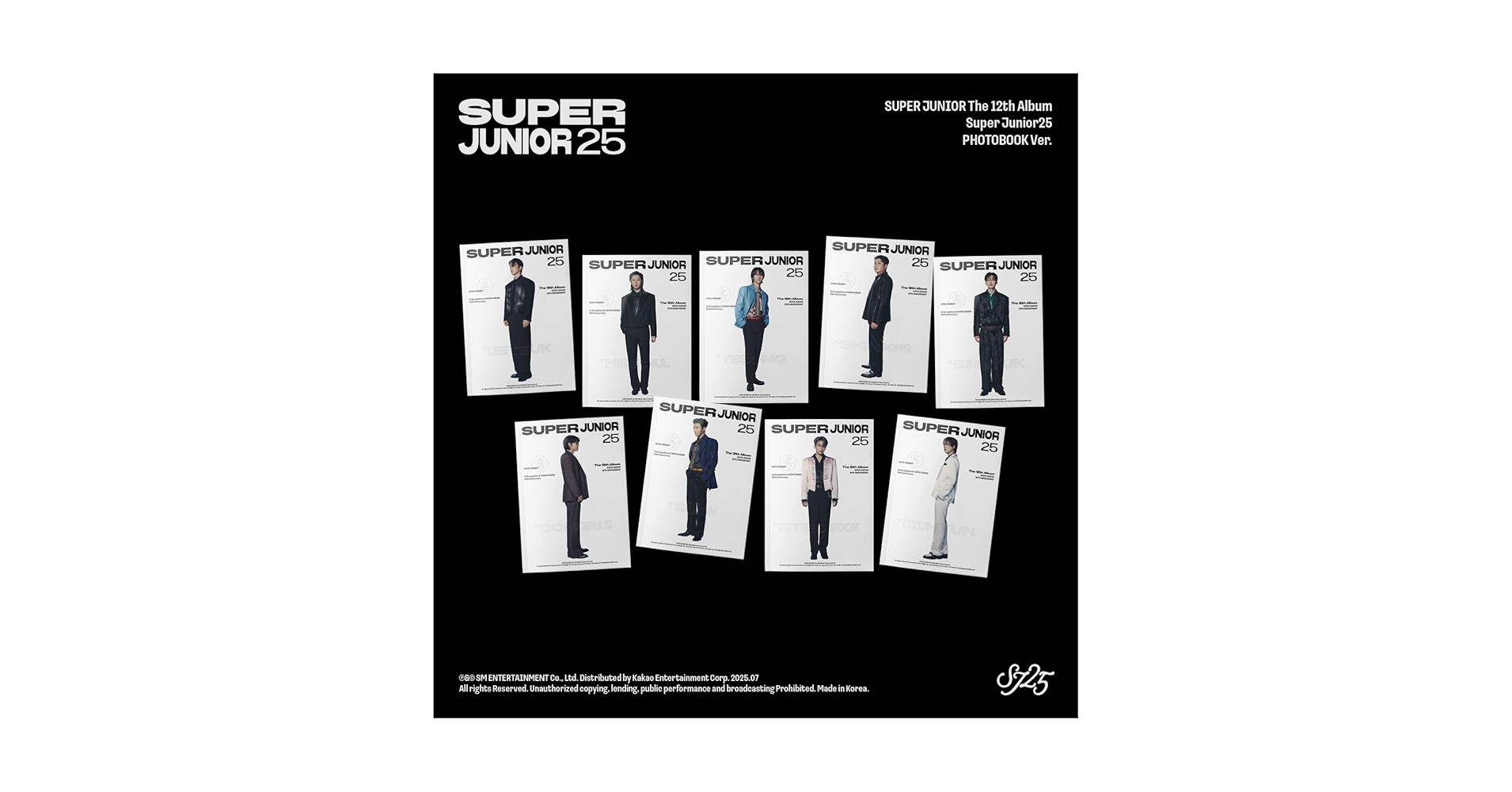 【新品未開封】SUPER JUNIOR 25 photobook ver ドンヘ Super Junior 12th Album - Super Junior25 (Photobook Ver