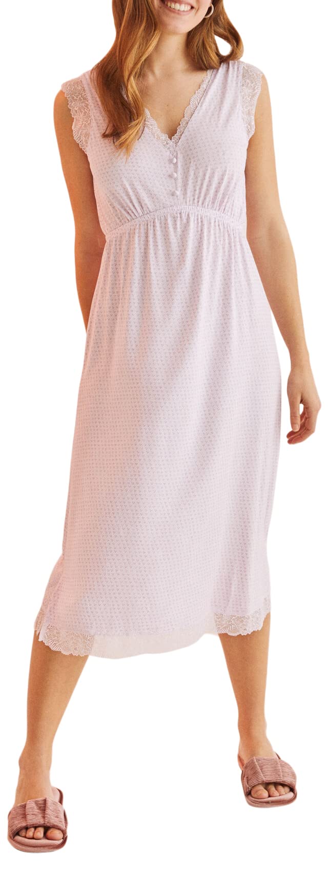 Women'secret Camisón Midi Mujer