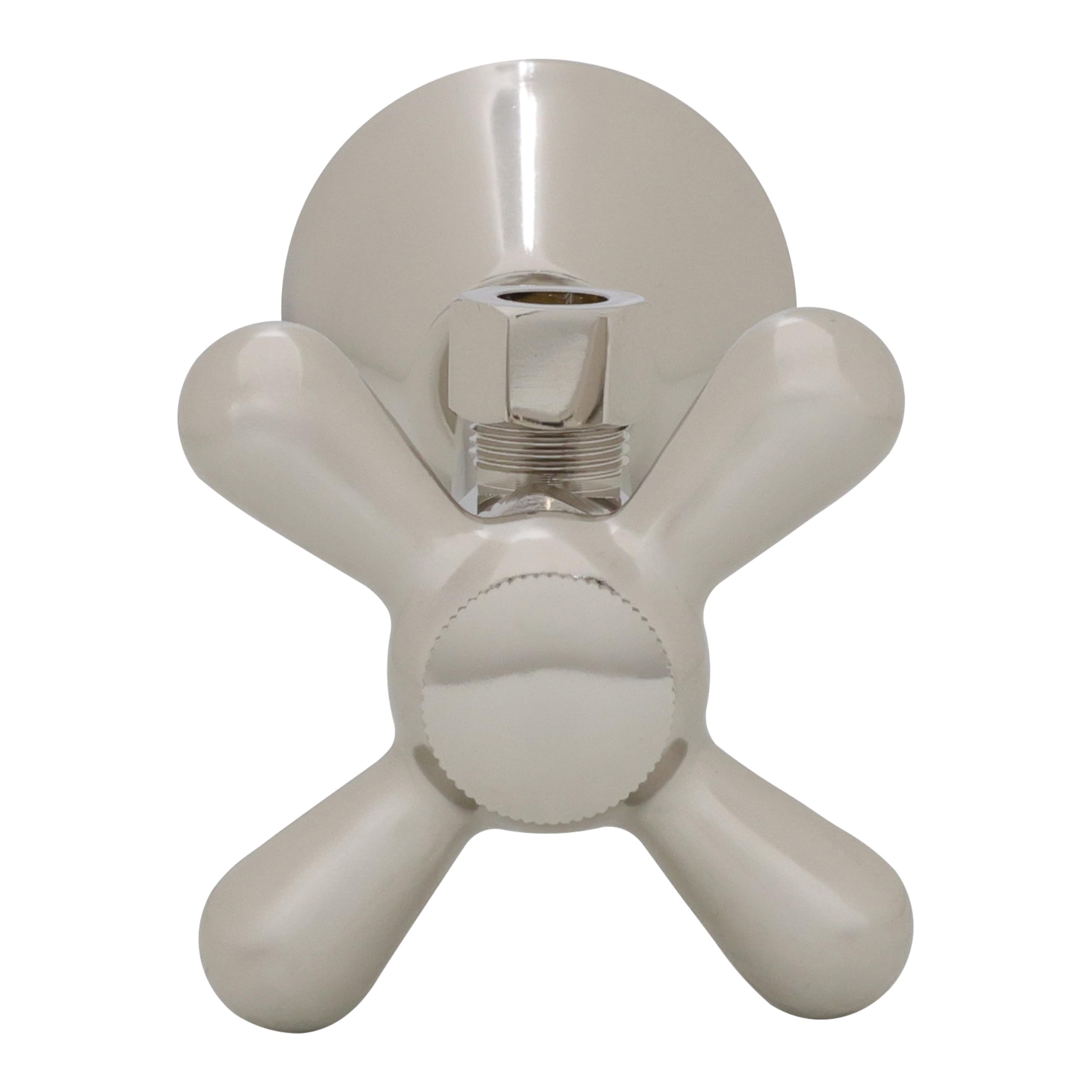 Westbrass D1112X-05 Cross Handle Angle Stop Shut Off Valve 1/2
