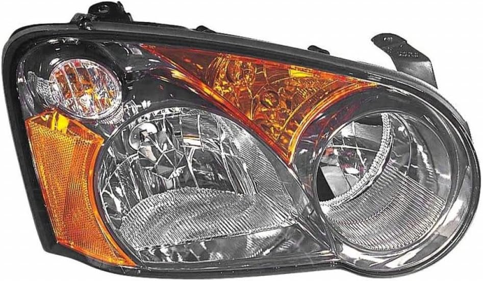 CarLights360 For Subaru Impreza 2004 Pair Driver and Passenger Side Headlight Assembly CAPA SU2502114C
