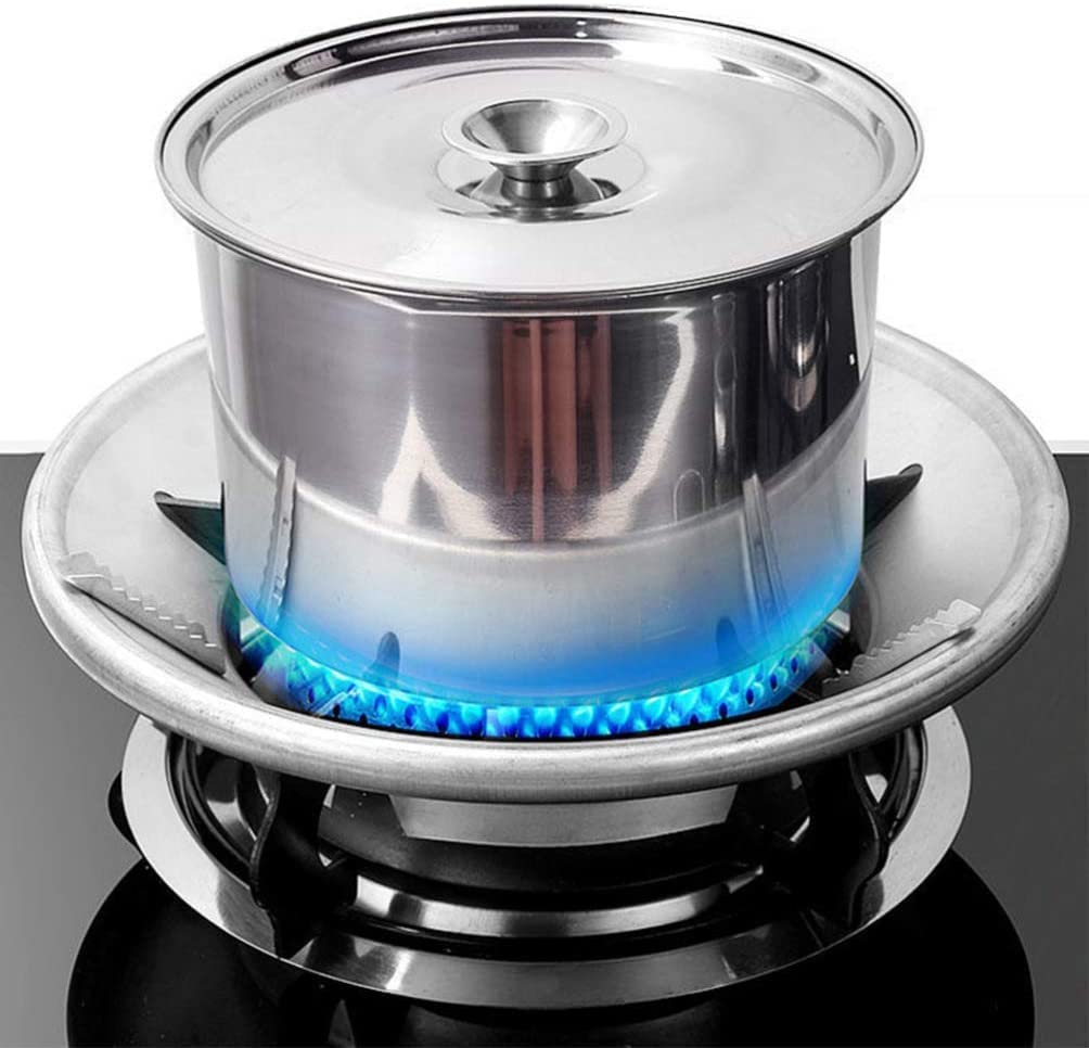 TERXA Gas Stove Burners | Gas Stove Stand | Gas Saver | Chula stand Stove Protector | Fire & Windproof Energy Saving Stand | Kitchen Tool & Accessories (Pack of 1,Multicolor) 3