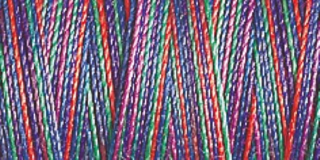 Gutermann Multicoloured Variegated Machine Embroidery & Quilting Sulky Thread for Decorative Embroidery & General Sewing - 300m Spool - 300m Spool- Bold Blues - 4109-1 x 300m Spool