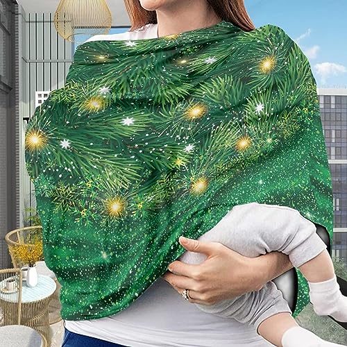 Image of Baby Car Seat Cover Nursing Breastfeeding Covers for Babies Breastfeeding Scarf Stretchy Car Seat Canopy Cover