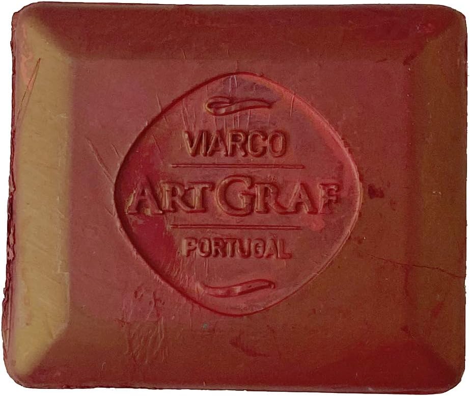 Art Graf Artist Water Soluble Tailors Chalk Set of 3 Rich & Intense Colors (in Cork Box), Monochromatic 3 Pc Set