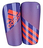 adidas Unisex Ghost Guard Night Flash Purple/Solar Red Soccer Equipment MD