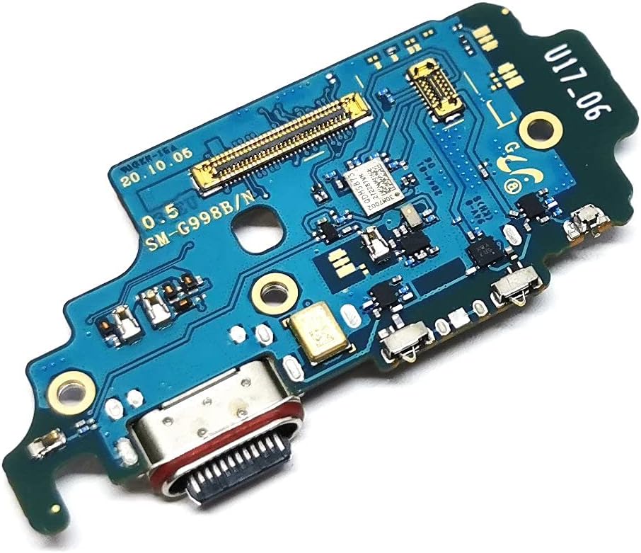 fonefunshop Compatible with Samsung Galaxy S21 Ultra 5G Replacement USB Charging Port Flex Connector