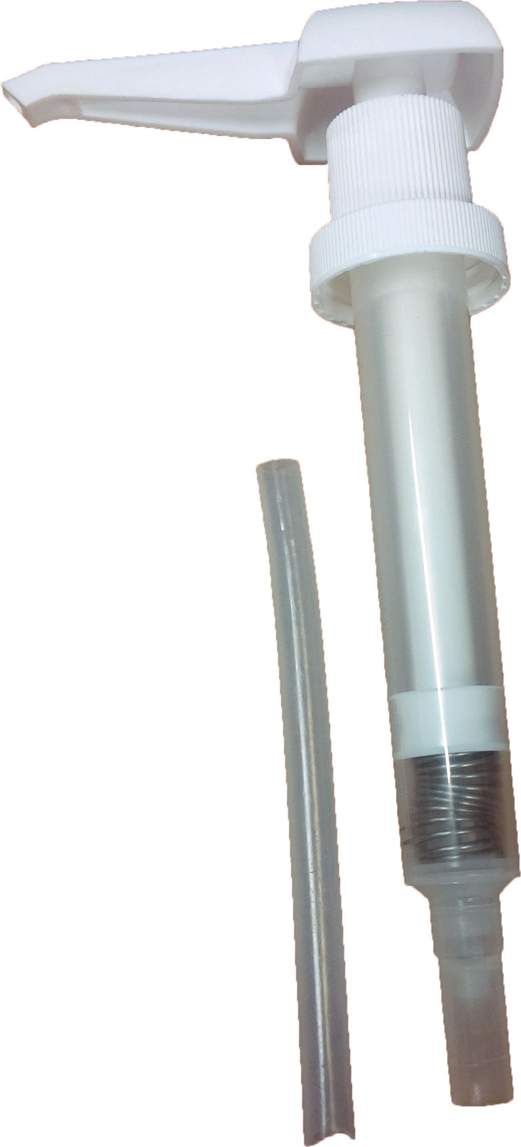 Dynamint Gallon Jug Pump w/Lock Down, White