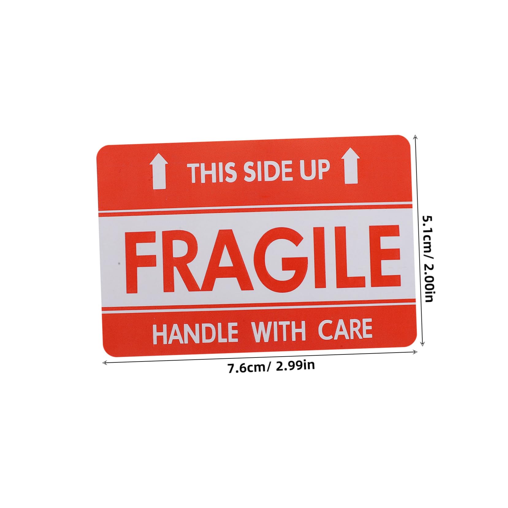 OKUMEYR Fragile Shipping Labels Stickers High Adhesive for Logistics Warehouse Protection
