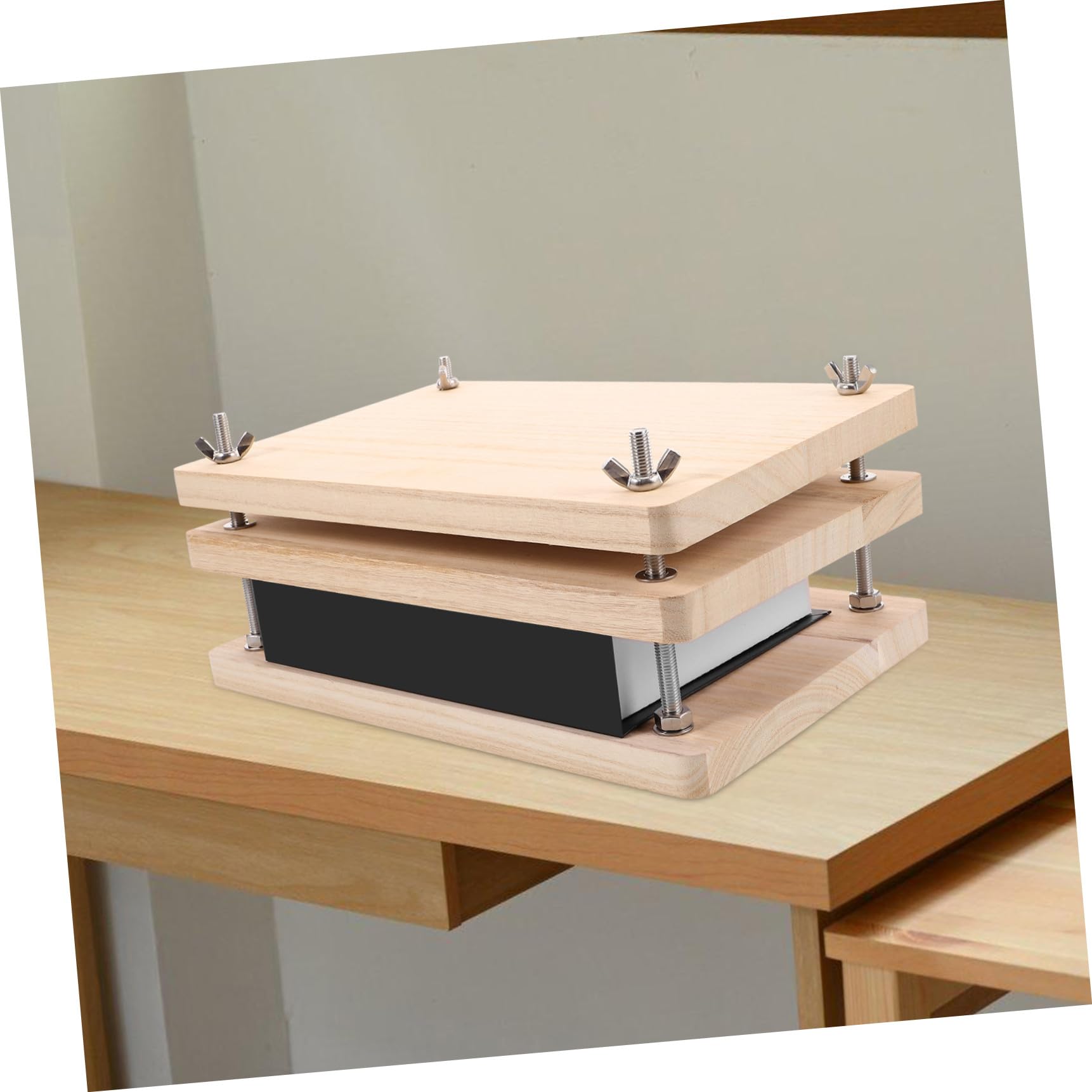 Kit de Encuadernación de Libros en Madera y Metal 1 Set