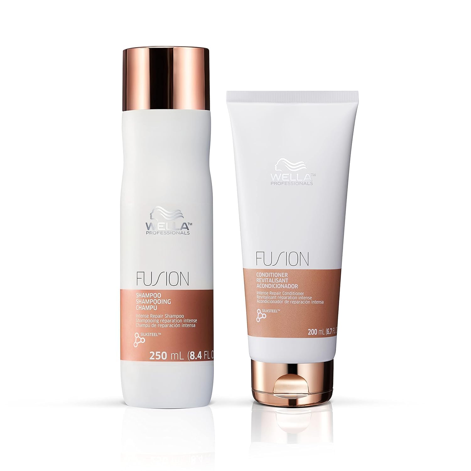 Fusion Intense Repair Shampoo & Conditioner Set, Hair Repair & Anti Hair Breakage