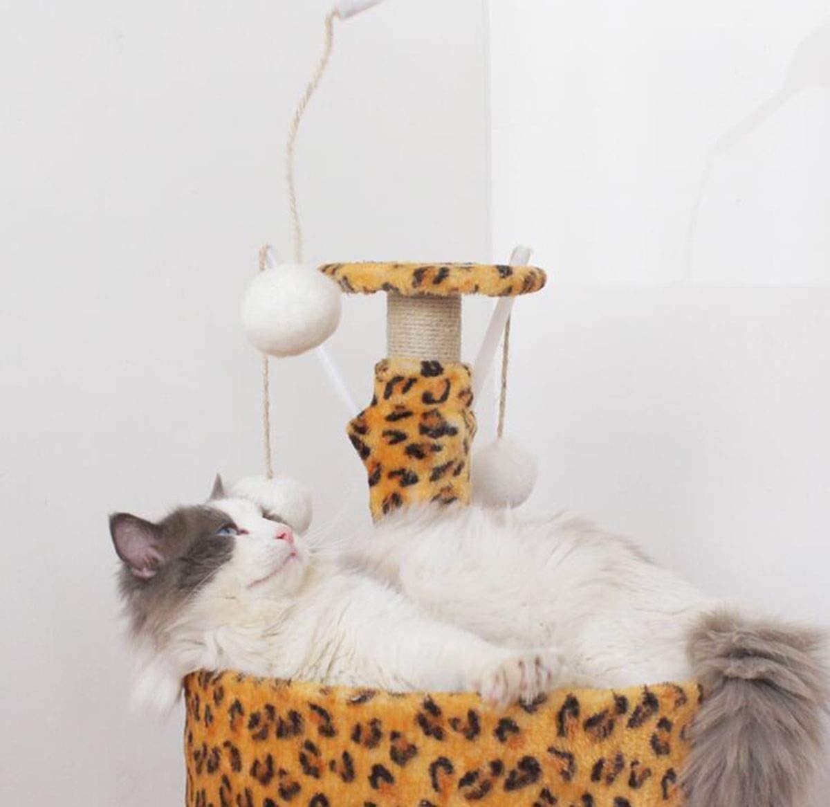 Árbol para Gatos La Arena para Gatos Se Puede Utilizar como Marco De Escalada para Gatos, Tablero De Árbol para Gatos, Plataforma De Salto para Gatos, Juguete para Gatos Casa De Gatos