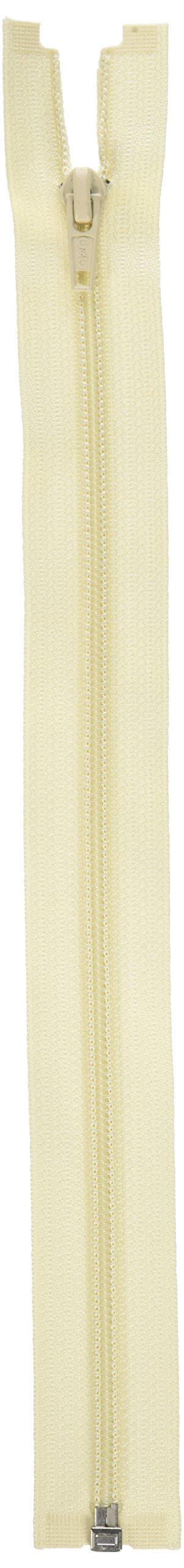 Coil Separating Zipper 22"-Natural