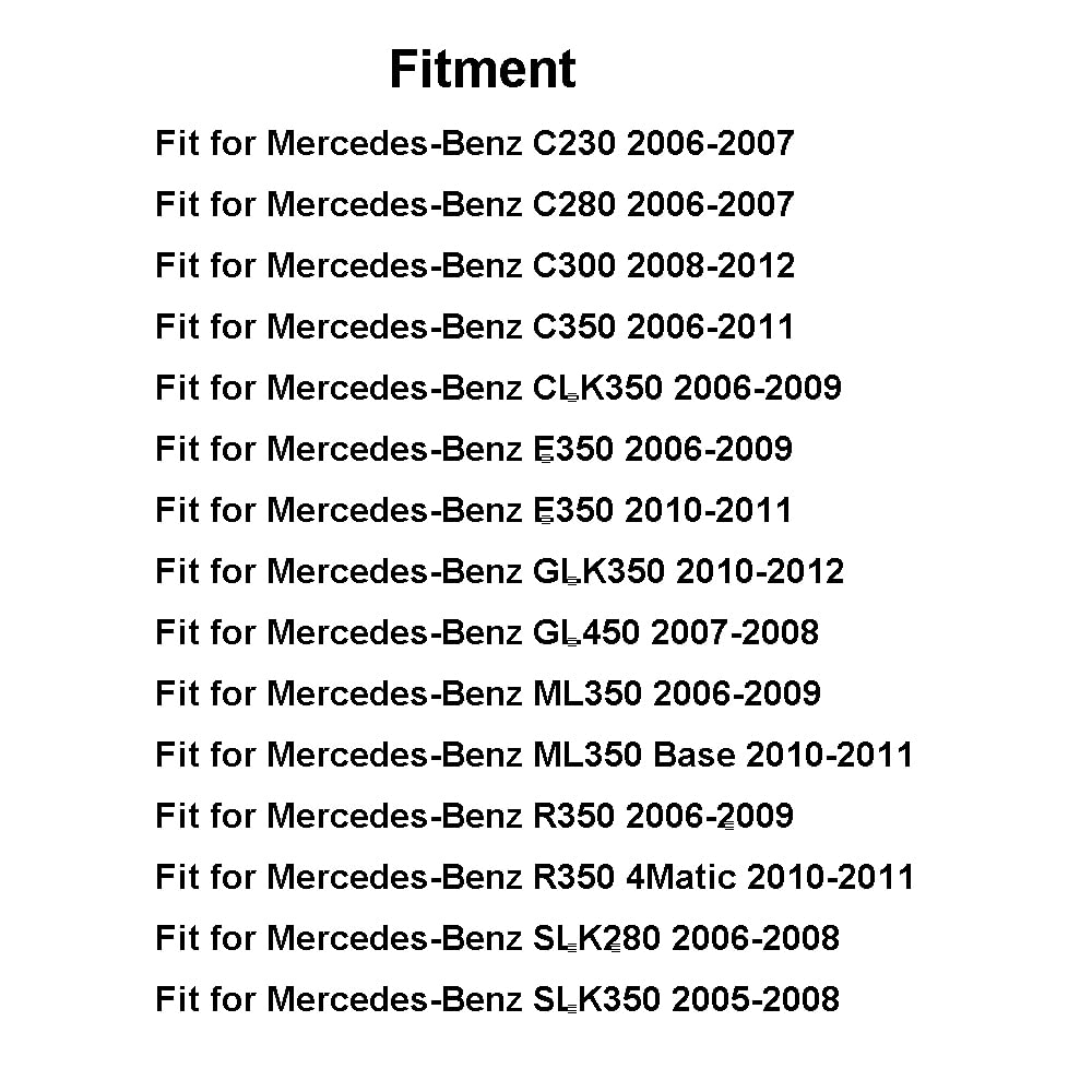 MASO 2721402401/2721402201/2721402101/272 140 24 01, kit de reparación de corredor de aleta de aire de colector de admisión, A2721402401, compatible con Me/rcedes-B*enz