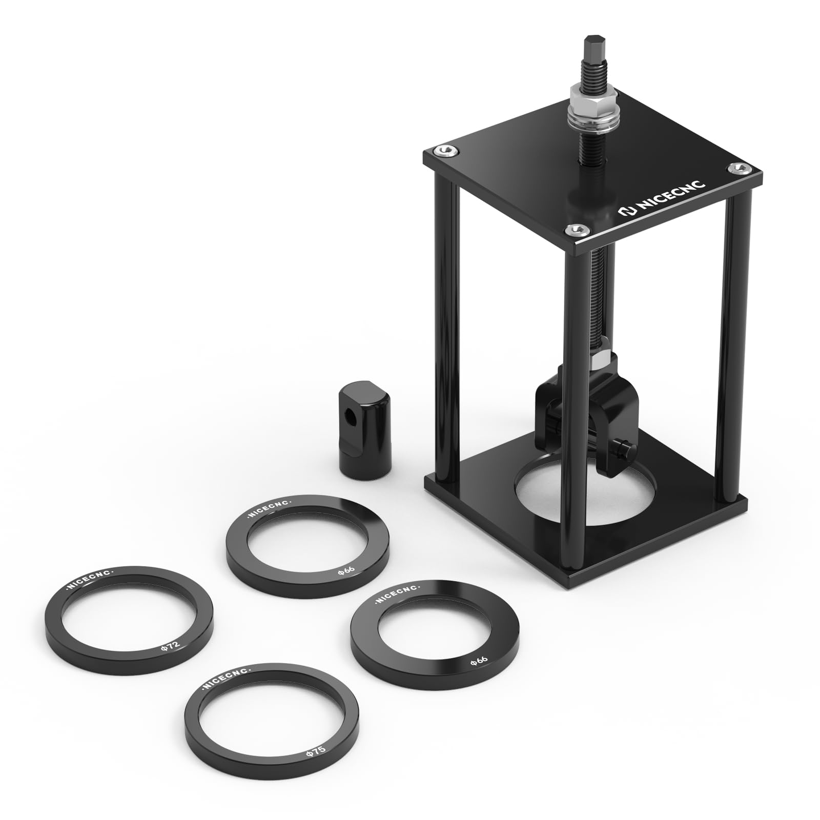 NICECNC Ressort d'impact arrière universel pour moto, outil de compression compatible avec ATV UTV