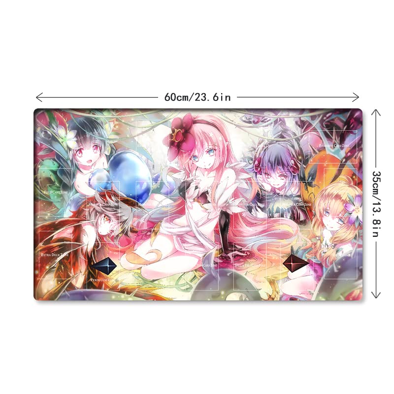 Amazon.com: New Mlikemat Playmat Traptrix Girls TCG CCG OCG