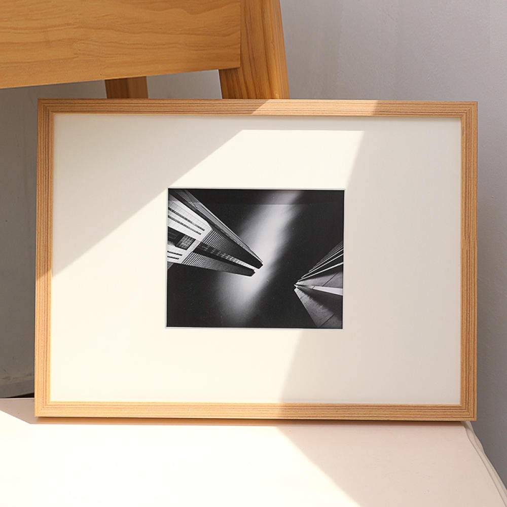 Fotorahmen Wohnkultur Bilderrahmen Easy To Install Wall 26.5X38cm Brown