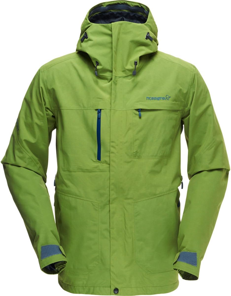 Norrona Svalbard Gore-Tex Jacket - Men's Green Meadow, XXL