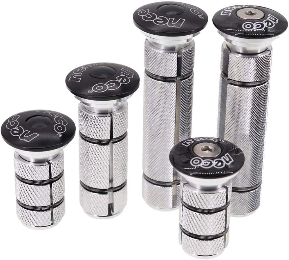 Headset Expander Top Cap Star Nut Plug Bolt Stem Expanding Nut Bolt Carbon Fiber Cap Cover Long Large Size (Extra Large Alu Cap 1-1/8)