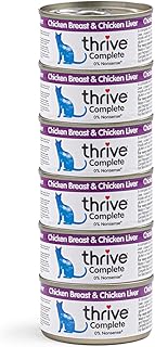 Thrive Cat Food Complete Chicken and Liver, Pack of 6