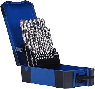 Century Drill & Tool, 37280, 25 PC Set,HSS Brad Point,Drill Bit, Wood Boring Tools