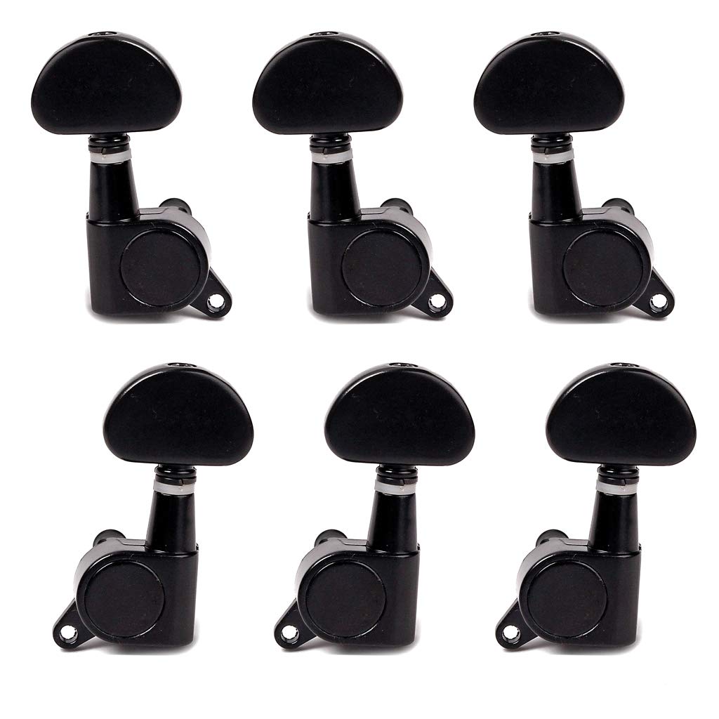 Alnicov Guitar String Tuning Pegs 3L 3R Machine Heads Knobs Tuners Machine Head Set For Guitar Accessories Parts