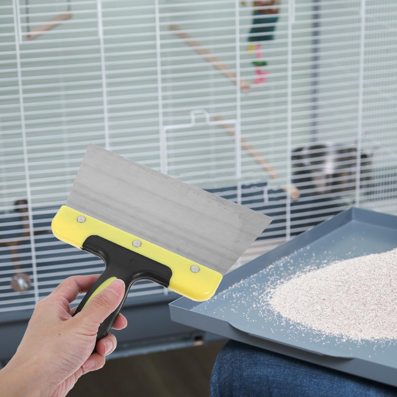 Angoily Raschietto Per Pulizia Escrementi Di Piccione in Resistente Impugnatura Ergonomica Per Uso Domestico e Esterno