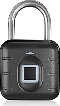 Cadenas à empreintes digitales, résistant aux intempéries, avec empreinte digitale, verrouillage intelligent, chargement USB, multi-utilisateurs, cadenas sans clé pour salle de gym, bagages,