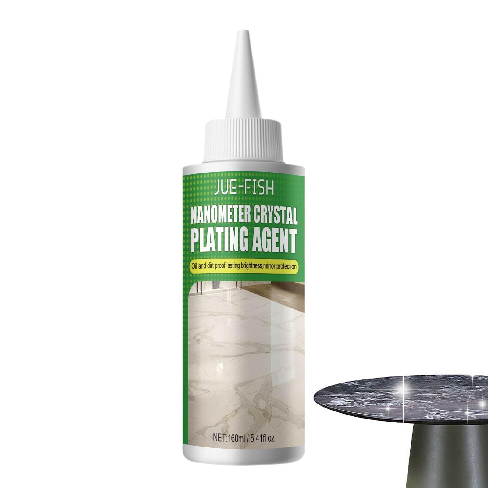 RedMapleTek Crystal Plating Agent - Stone crystal Coating Granite Cleaner Stone - Marble Polishing Crystal Liquid for Granite, Marble, Travertine, Limestone, Slate