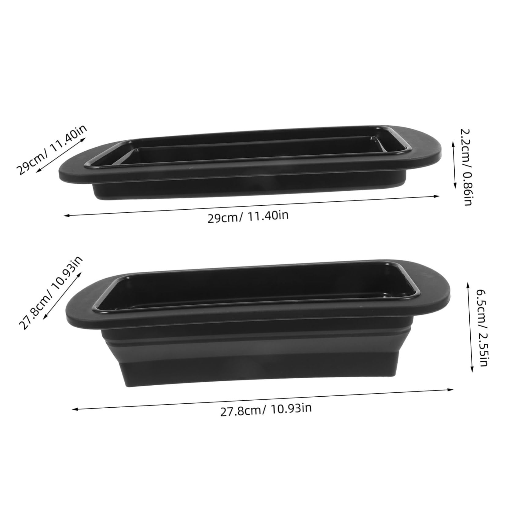 AUTSUPPL Reusable Silicone Toast Mold Non-stick Rectangular Baking Pan for Homemade Bread Easy to Oven Safe Washable Bread Mold for All Your Baking Needs