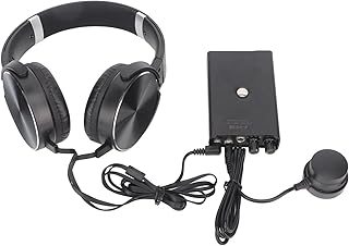 Pipe Water Leakage Detector,Water Leakage Detection 4 Speed Adjustable Handheld Underground Pipe Water Monitor Water Leakage Sound Amplifier for Pipes Floor Drains