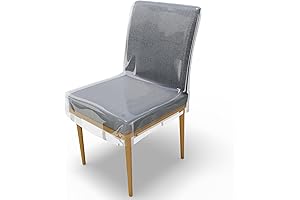 Imperius Plastic Dining Chair Covers For Clear Protection