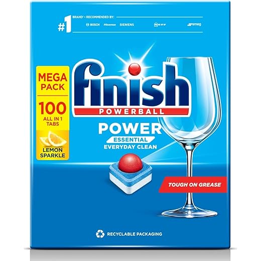 Finish Dishwasher Tablets All In 1 Powerball 100
