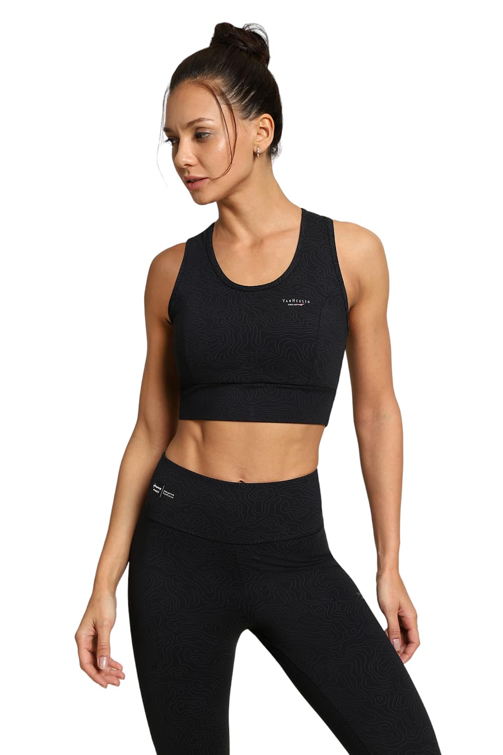 van heusen Women Medium Impact Sports Bra - Anti Bacterial, Removable Pads, High Stretch-picture-32