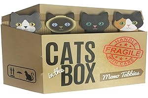 Streamline Imagined Cats in the Box Memo Tabbies