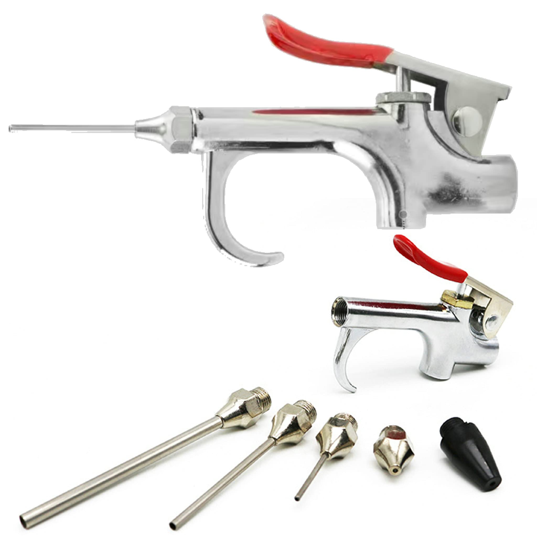 Hyundai Compressor Air Blow Gun Rustproof Air Duster Gun Solid Air Flow Nozzle Gun for Air Compressor Pcp Compressor,Tool Accessories