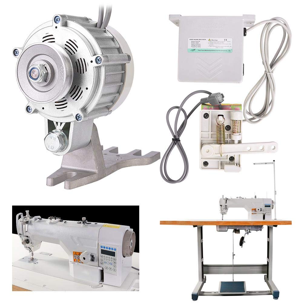 Servomotor Bezszczotkowy do Przemysłowej Maszyny do Szycia, 550W, 4000 obr./min, 7 N.m, z Funkcją Cięcia, Wtyczka UE