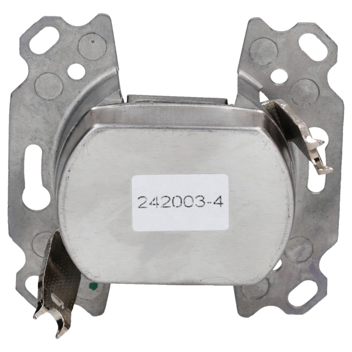 Busch-Jaeger 0231-101 Antennensteckdosen-Einsatz Radio/TV 2 Anschlüsse/Durchgangsdose 2CKA000230A0268