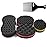 Big Holes Magic Sponge Brush for Wave, Coils, and Afro Hair - 4PCS Hair Care Tool for Men and Women