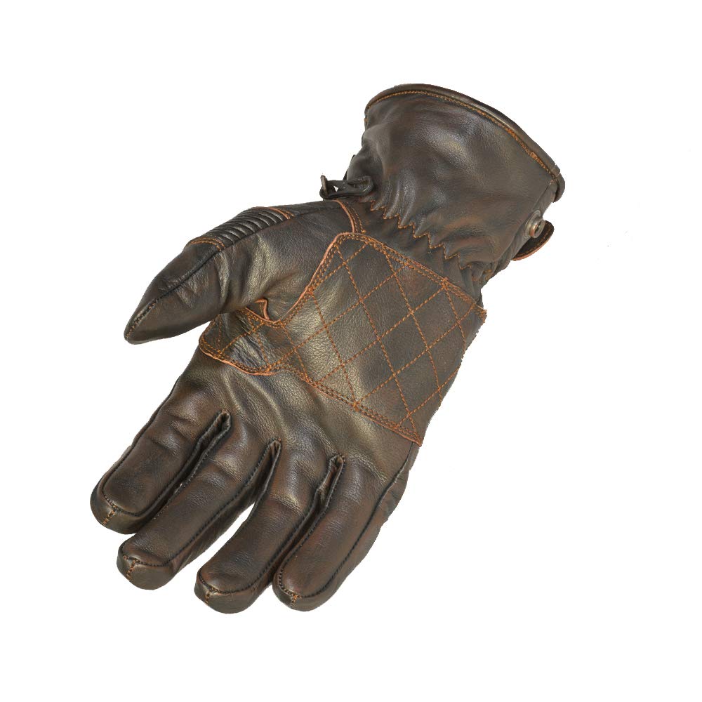 TORC TG58DOW25 Downey Red X-Large TORC TG58DOW25 Men's Classic Workman Street Motorcycle Gloves (Downey Red-XLarge),1 — view 10