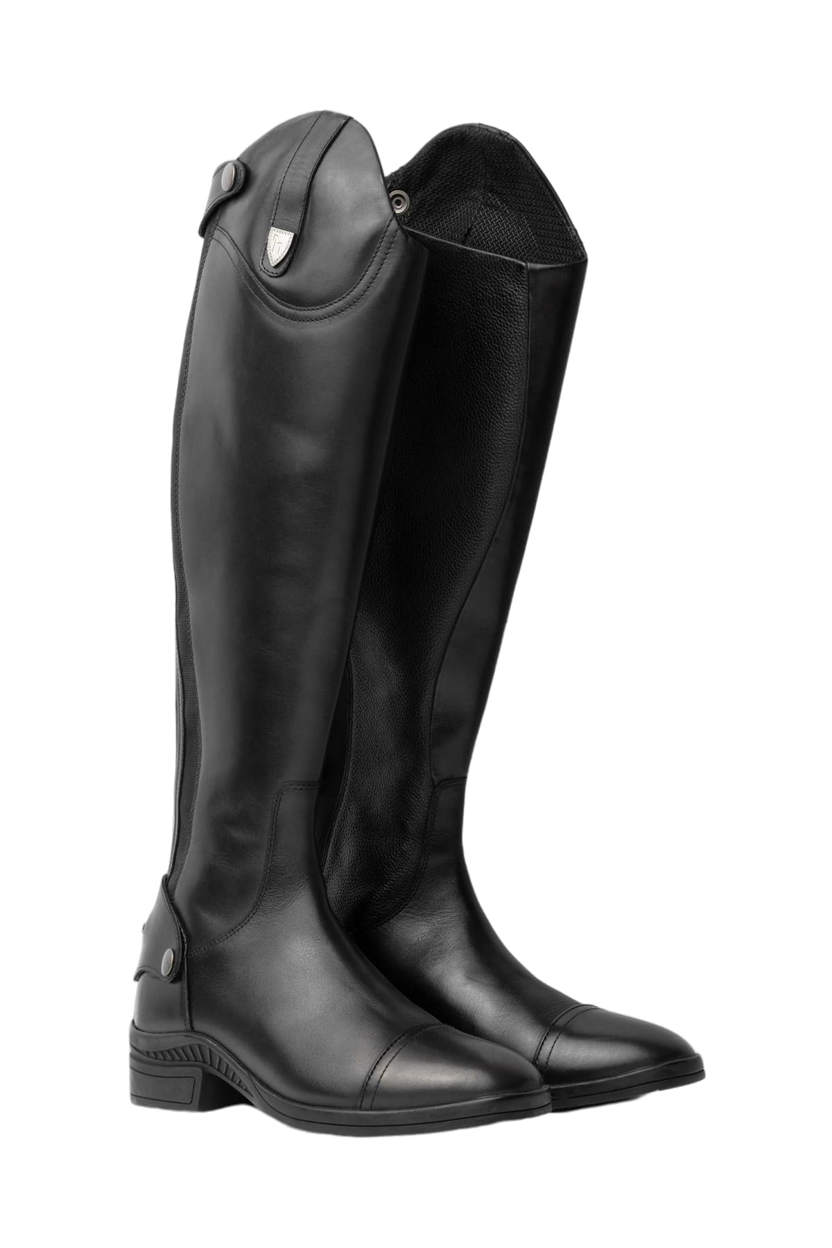 HORZE Duvall Womens Tall Dress Boots - Black - 6.5W