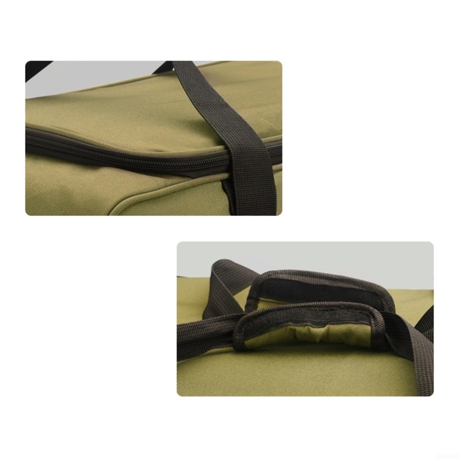 Bolsa de utensilios de cocina para camping, contenedor de almacenamiento de estufa de gran capacidad con separadores ajustables, resistente al agua, 600D Oxford para utensilios de cocina al