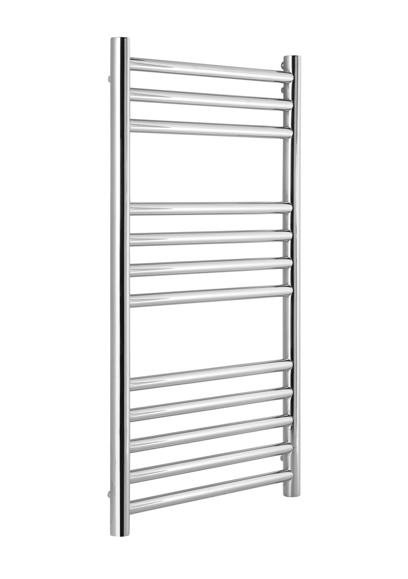 Manissa Mirror Polished Stainless Steel Boston Stainless Steel Heated Towel Rail 500Mm W X 800Mm H Bathroom Towel Warmer