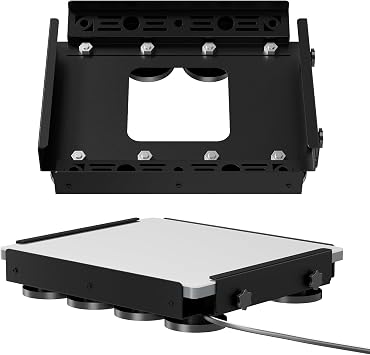 Professional for Starlink Mini Mount Magnetic Kit,Weather-Resistant Stainless Steel Bracket,560-pound Heavy-Duty Magnetic Base Featuring Quick-Release Safety System, Designed for Vehicles and Boats