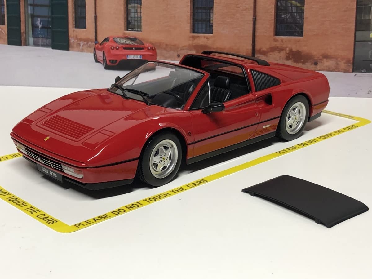 フェラーリ328 GTS 1/18ダイキャストモデル　アンソン製 Ferrari 328 GTS (black) – 1/18 Anson 30308-W – Motorsport Scale Models