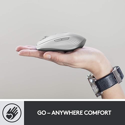 Miniatura 3 de Logitech MX Anywhere 3 - Mouse compacto de rendimiento, inalámbrico, cómodo, desplazamiento rápido, cualquier superficie, portátil, 4000 DPI,