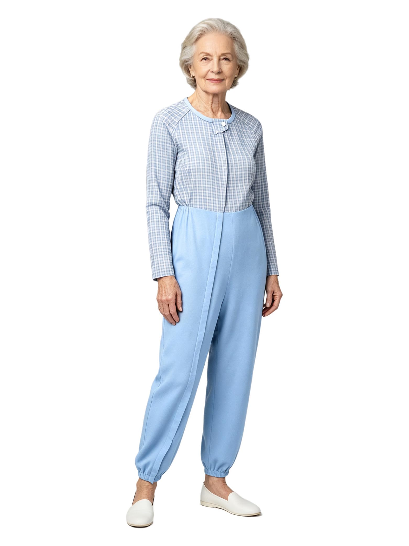 Linjinx Donna Abbigliamento Adulti Con Esigenze Speciali Salopette Adattata