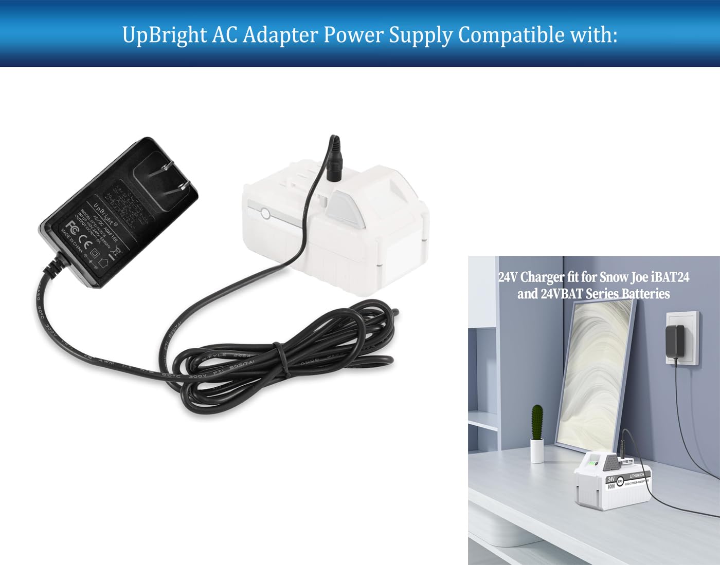 Amazon.com: UpBright 24V AC Adapter Compatible with Snow Sun